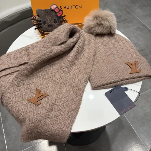 Replica Louis Vuitton LV Hat and Scarf Set #1407586 $68.00 USD for Wholesale