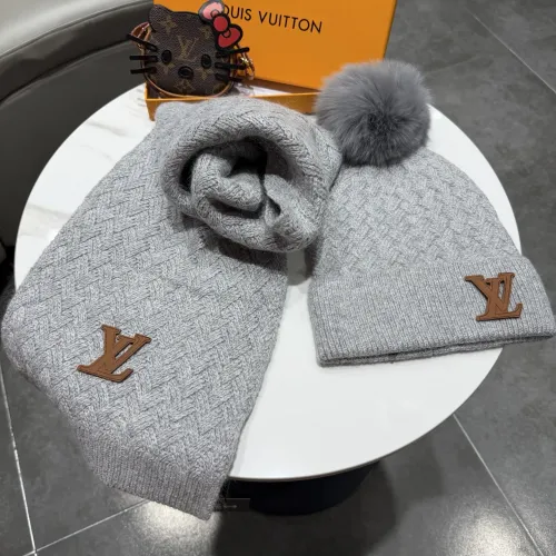 Replica Louis Vuitton LV Hat and Scarf Set #1407587 $68.00 USD for Wholesale