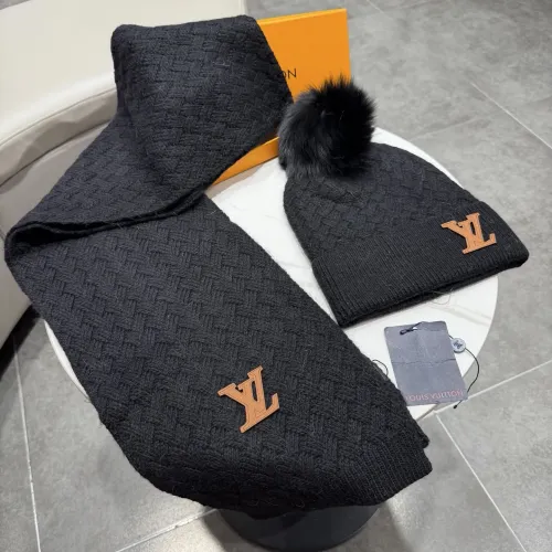 Replica Louis Vuitton LV Hat and Scarf Set #1407588 $68.00 USD for Wholesale