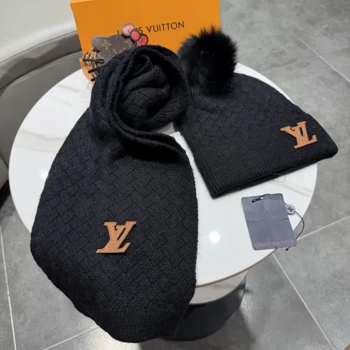 Replica Louis Vuitton LV Hat and Scarf Set #1407588 $68.00 USD for Wholesale
