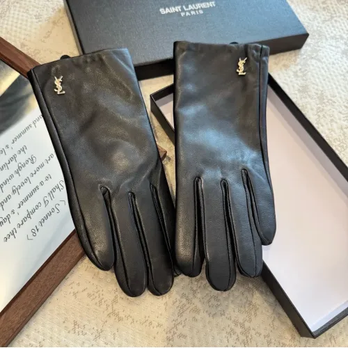Yves Saint Laurent Gloves For Women #1407599 $48.00 USD, Wholesale Replica Yves Saint Laurent Gloves