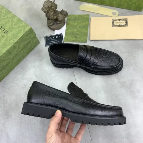Replica Gucci Oxfords Shoes For Men #1407832 $108.00 USD for Wholesale