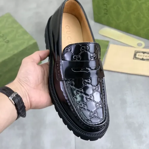 Replica Gucci Oxfords Shoes For Men #1407833 $108.00 USD for Wholesale