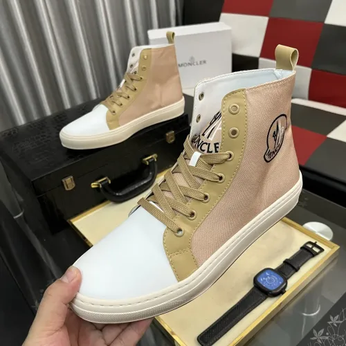 Moncler High Tops Shoes For Men #1407838 $85.00 USD, Wholesale Replica Moncler High Tops Shoes