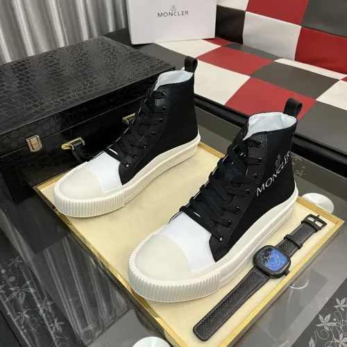 Replica Moncler High Tops Shoes For Men #1407841 $85.00 USD for Wholesale
