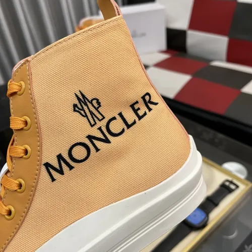 Replica Moncler High Tops Shoes For Men #1407845 $85.00 USD for Wholesale
