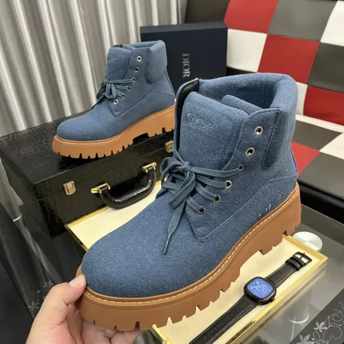 Replica Christian Dior Boots For Men #1407875 $100.00 USD for Wholesale