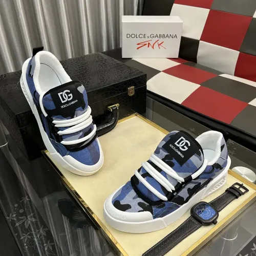 Replica Dolce & Gabbana D&G Casual Shoes For Men #1407905 $92.00 USD for Wholesale