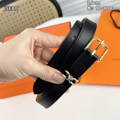 Replica Hermes AAA Quality Belts For Women #1407955 $52.00 USD for Wholesale