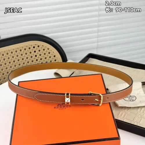 Replica Hermes AAA Quality Belts For Women #1407957 $52.00 USD for Wholesale