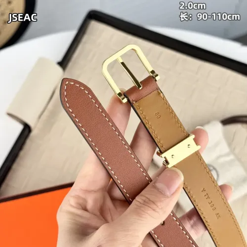Replica Hermes AAA Quality Belts For Women #1407957 $52.00 USD for Wholesale