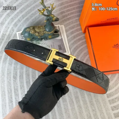 Replica Hermes AAA Quality Belts For Men #1408144 $60.00 USD for Wholesale