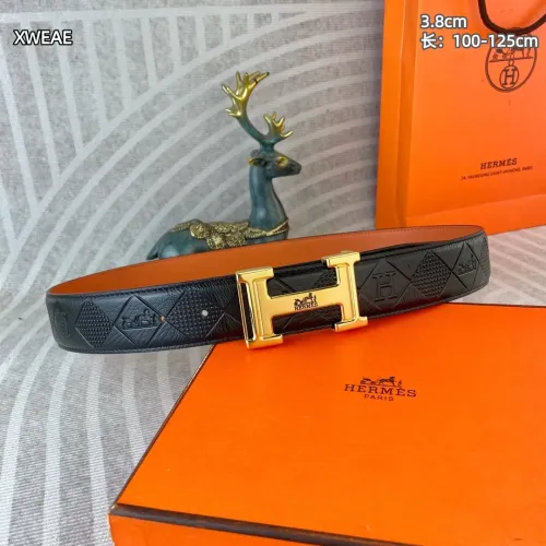 Replica Hermes AAA Quality Belts For Men #1408144 $60.00 USD for Wholesale