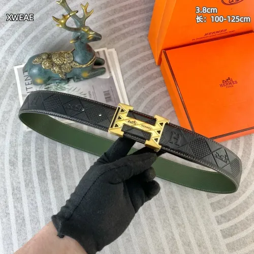 Replica Hermes AAA Quality Belts For Men #1408146 $60.00 USD for Wholesale