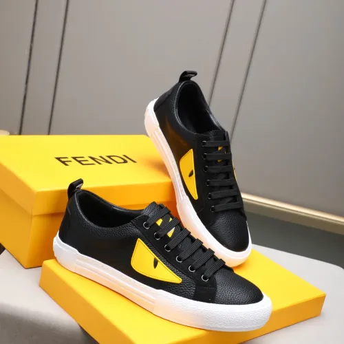Replica Fendi Casual Shoes For Men #1408152 $76.00 USD for Wholesale