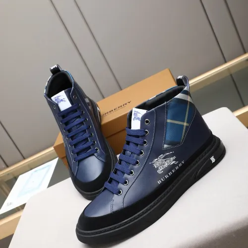 Burberry High Tops Shoes For Men #1408223 $85.00 USD, Wholesale Replica Burberry High Tops Shoes
