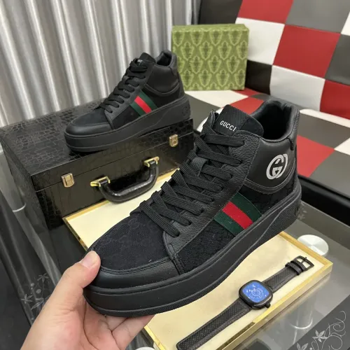 Gucci High Tops Shoes For Men #1408227 $85.00 USD, Wholesale Replica Gucci High Tops Shoes