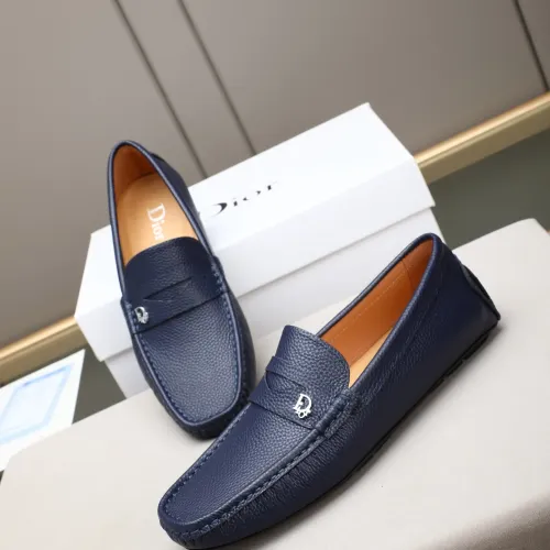 Christian Dior Leather Shoes For Men #1408266 $80.00 USD, Wholesale Replica Christian Dior Leather Shoes