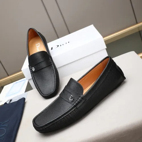 Christian Dior Leather Shoes For Men #1408267 $80.00 USD, Wholesale Replica Christian Dior Leather Shoes