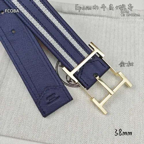 Replica Hermes AAA Quality Belts For Men #1408278 $82.00 USD for Wholesale