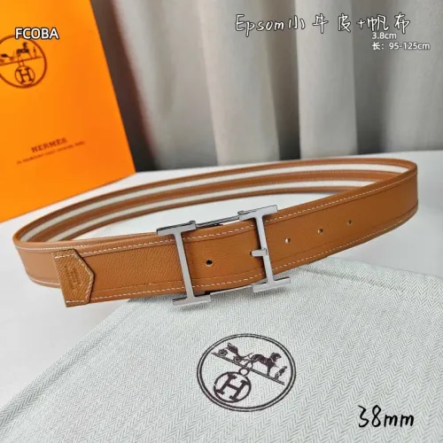 Replica Hermes AAA Quality Belts For Men #1408279 $82.00 USD for Wholesale