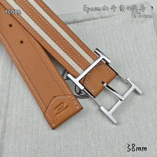 Replica Hermes AAA Quality Belts For Men #1408279 $82.00 USD for Wholesale