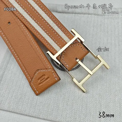 Replica Hermes AAA Quality Belts For Men #1408280 $82.00 USD for Wholesale