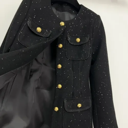 Replica Chanel Coats Long Sleeved For Women #1408332 $118.00 USD for Wholesale