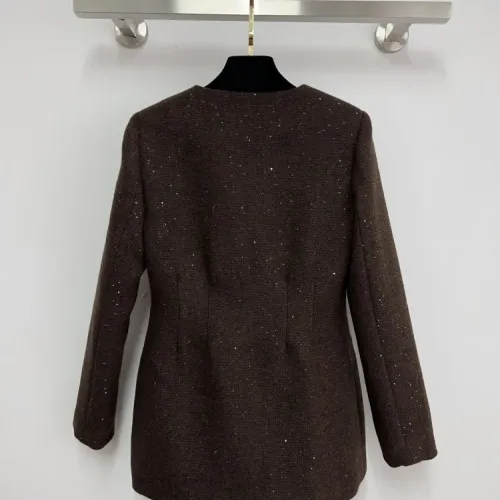 Replica Chanel Coats Long Sleeved For Women #1408333 $118.00 USD for Wholesale