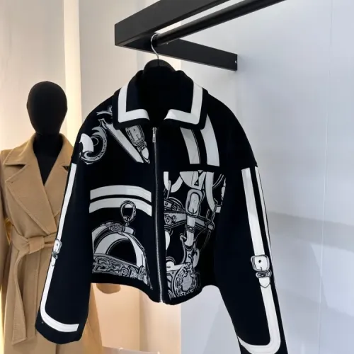 Hermes Jackets Long Sleeved For Women #1408334 $393.39 USD, Wholesale Replica Hermes Jackets