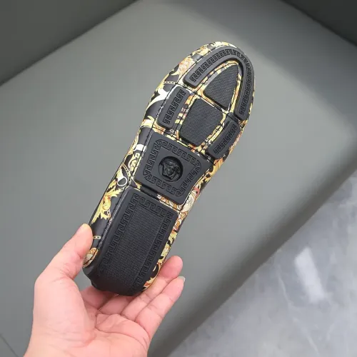 Replica Versace Leather Shoes For Men #1408366 $72.00 USD for Wholesale