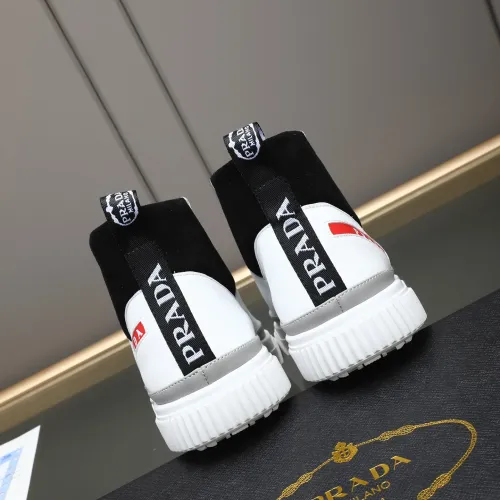 Replica Prada High Top Shoes For Men #1408401 $82.00 USD for Wholesale