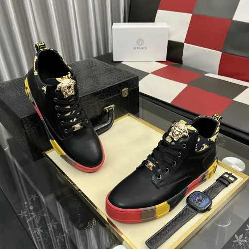 Replica Versace High Tops Shoes For Men #1408406 $82.00 USD for Wholesale
