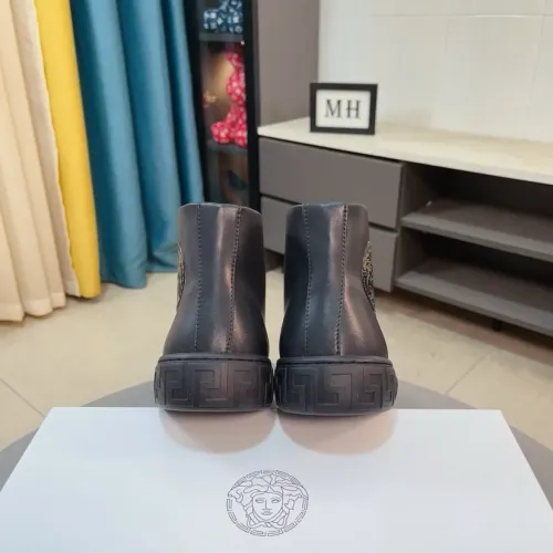 Replica Versace High Tops Shoes For Men #1408410 $80.00 USD for Wholesale