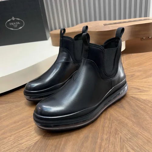 Replica Prada Boots For Men #1408431 $172.00 USD for Wholesale