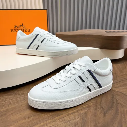 Replica Hermes Casual Shoes For Men #1408485 $125.00 USD for Wholesale