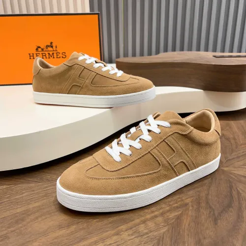 Replica Hermes Casual Shoes For Men #1408487 $125.00 USD for Wholesale