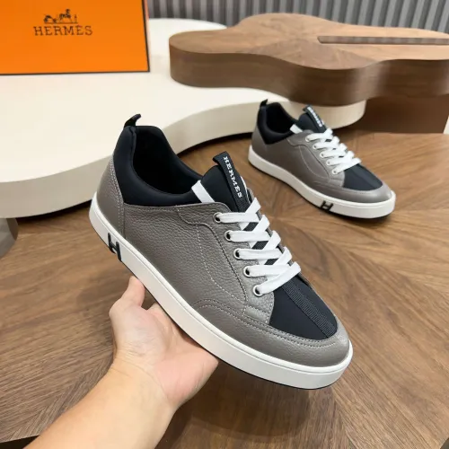 Replica Hermes Casual Shoes For Men #1408492 $128.00 USD for Wholesale
