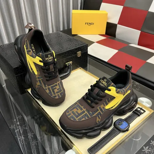 Replica Fendi Casual Shoes For Men #1408502 $85.00 USD for Wholesale