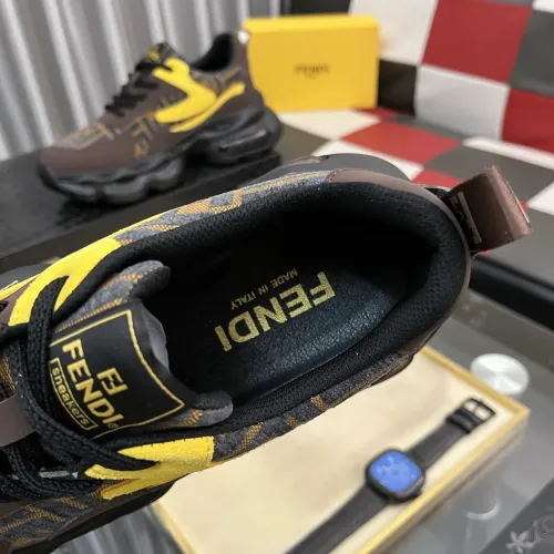 Replica Fendi Casual Shoes For Men #1408502 $85.00 USD for Wholesale