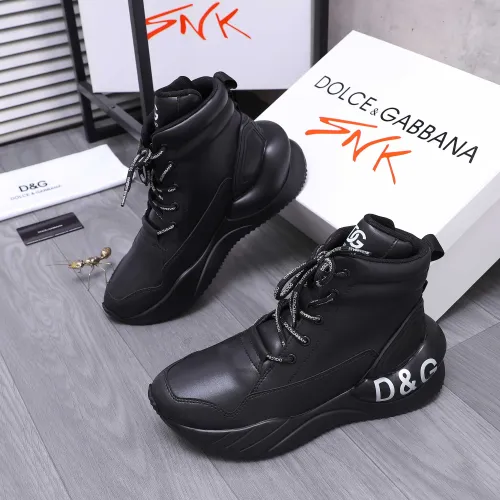 Dolce &amp; Gabbana D&amp;G Boots For Men #1408505 $100.00 USD, Wholesale Replica Dolce &amp; Gabbana D&amp;G Boots
