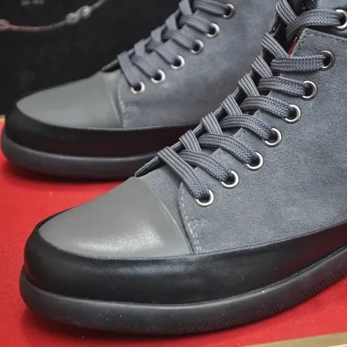 Replica Prada High Top Shoes For Men #1408513 $92.00 USD for Wholesale
