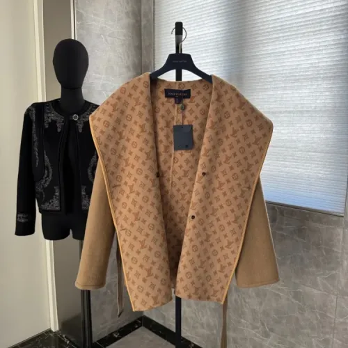 Replica Louis Vuitton LV Coats Long Sleeved For Women #1408548 $416.53 USD for Wholesale