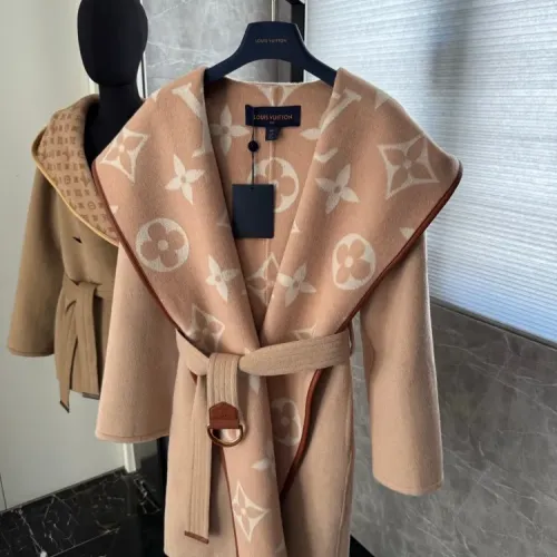 Louis Vuitton LV Coats Long Sleeved For Women #1408560 $406.61 USD, Wholesale Replica Louis Vuitton LV Coats