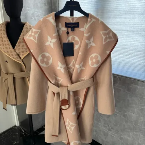 Replica Louis Vuitton LV Coats Long Sleeved For Women #1408560 $406.61 USD for Wholesale