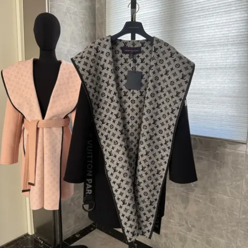 Replica Louis Vuitton LV Coats Long Sleeved For Women #1408562 $406.61 USD for Wholesale