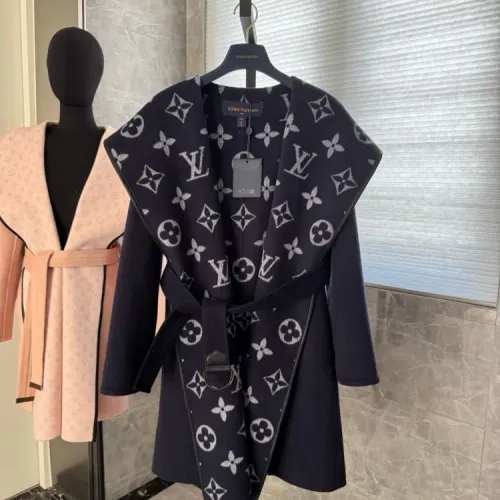 Replica Louis Vuitton LV Coats Long Sleeved For Women #1408563 $406.61 USD for Wholesale