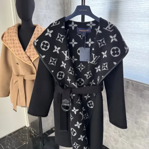 Replica Louis Vuitton LV Coats Long Sleeved For Women #1408564 $406.61 USD for Wholesale