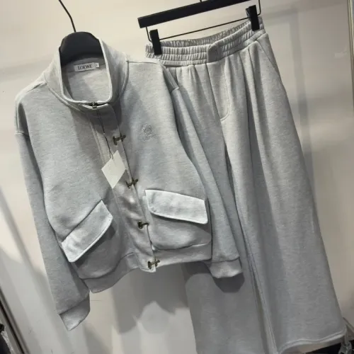 Replica LOEWE Tracksuits Long Sleeved For Women #1408572 $108.00 USD for Wholesale