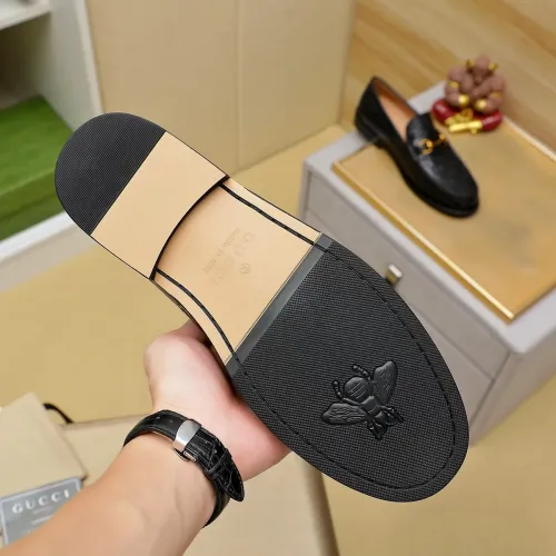 Replica Gucci Oxfords Shoes For Men #1408580 $85.00 USD for Wholesale